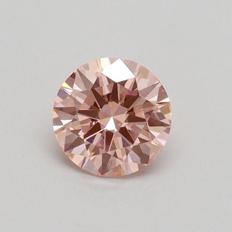 Lab-Grown ROUND Diamond - 0.59 Carat, Fancy Intense Pink Color, VS1 Clarity | Sustainable Luxury, Dazzling Brilliance | IGI | Certified LG538279418