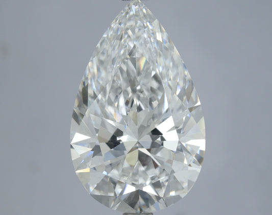 Lab-Grown PEAR Diamond - 5 Carats, D Color, VS1 Clarity - Sustainable Luxury and Dazzling Brilliance-IGI·Certified