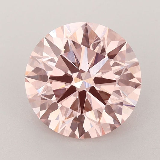 Lab-Grown ROUND Diamond - 2.75 Carat, Fancy Intense Pink Color, VS1 Clarity | Sustainable Luxury, Dazzling Brilliance | IGI | Certified LG598326595