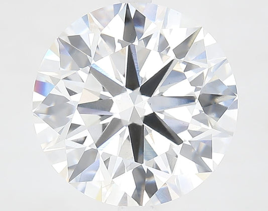 Lab-Grown Round Diamond - 6.06 Carat, F Color, VS2 Clarity | Sustainable Luxury, Dazzling Brilliance | IGI | Certified LG621477263