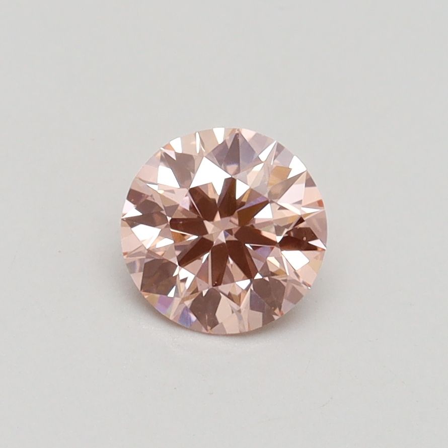 Lab-Grown ROUND Diamond - 0.59 Carat, Fancy Intense Pink Color, VS1 Clarity | Sustainable Luxury, Dazzling Brilliance | IGI | Certified LG539238273