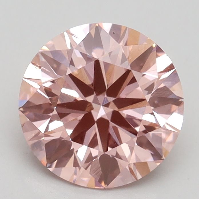 Lab-Grown ROUND Diamond - 1.71 Carat, Fancy Intense Pink Color, SI1 Clarity | Sustainable Luxury, Dazzling Brilliance | IGI | Certified LG536298408