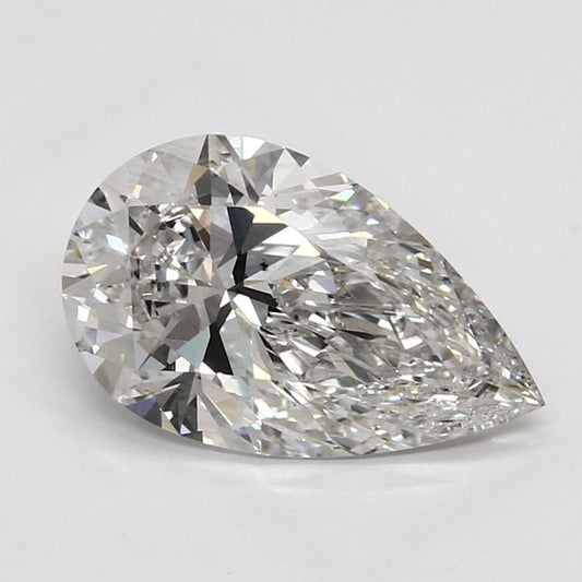 Lab-Grown PEAR Diamond - 3.12 Carats, G Color, SI1 Clarity - Sustainable Luxury and Dazzling Brilliance-IGI·Certified