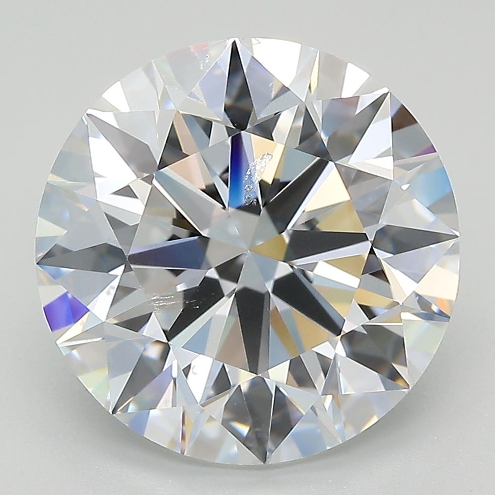 Lab-Grown Round Diamond - 6.03 Carat, F Color, VVS2 Clarity | Sustainable Luxury, Dazzling Brilliance | IGI | Certified LG627415893