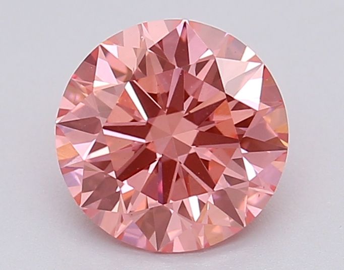 Lab-Grown ROUND Diamond - 1.04 Carat, Fancy Vivid Pink Color, VS1 Clarity | Sustainable Luxury, Dazzling Brilliance | IGI | Certified LG615366907