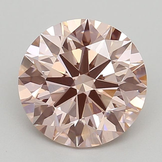 Lab-Grown ROUND Diamond - 2.35 Carat, Fancy Intense Pink Color, VS1 Clarity | Sustainable Luxury, Dazzling Brilliance | IGI | Certified LG533291249