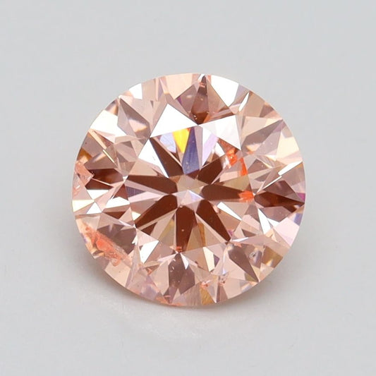 Lab-Grown ROUND Diamond - 1.52 Carat, Fancy Intense Pink Color, SI2 Clarity | Sustainable Luxury, Dazzling Brilliance | IGI | Certified LG539236534