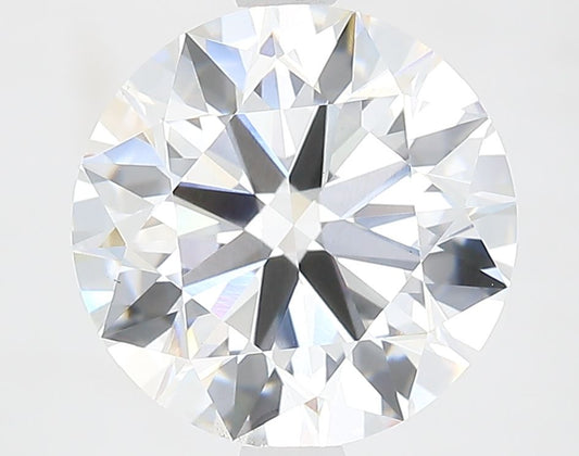 Lab-Grown Round Diamond - 5.51 Carat, F Color, VS1 Clarity | Sustainable Luxury, Dazzling Brilliance | IGI | Certified LG605330871