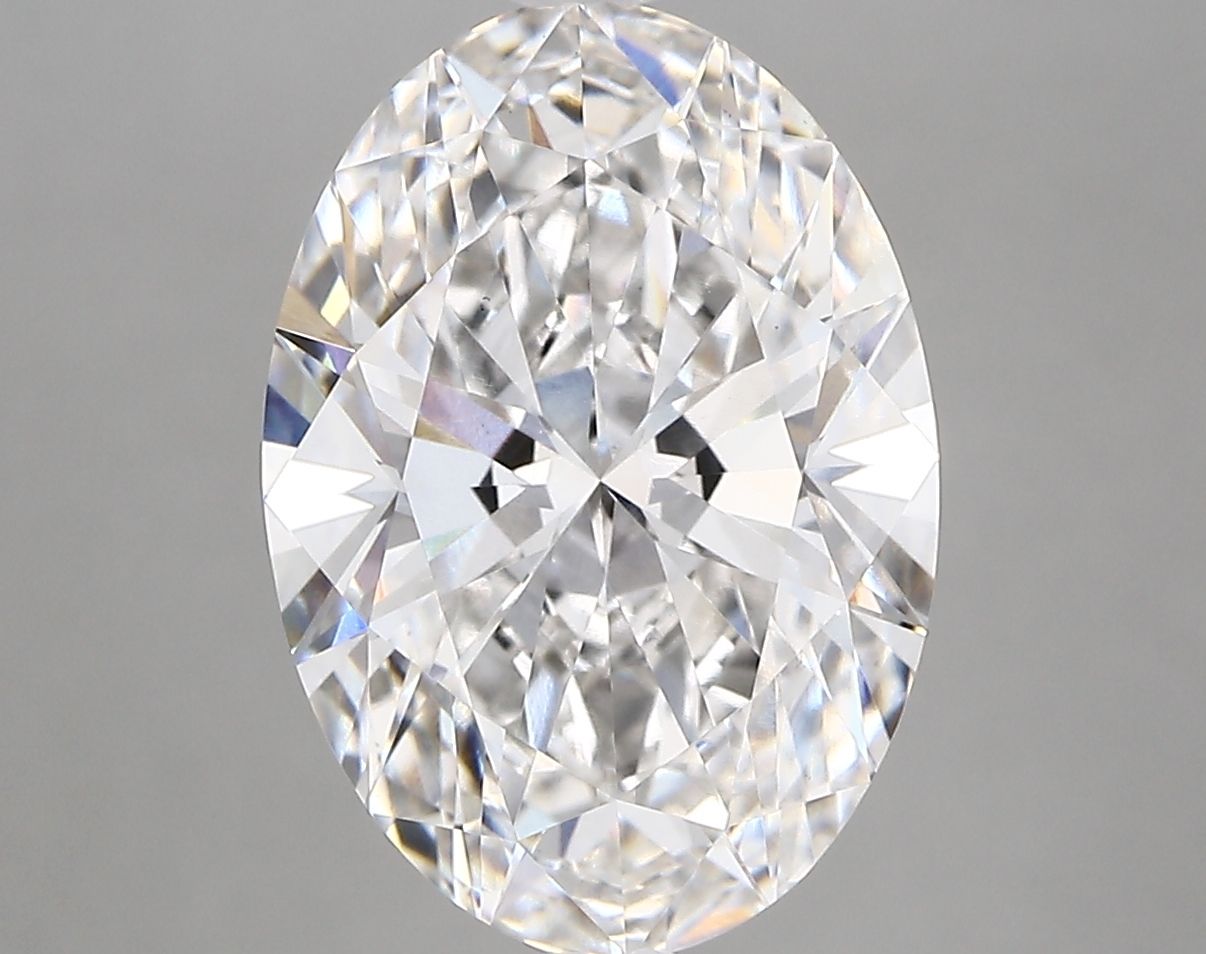 Lab-Grown OVAL Diamond - 4.74 Carats, F Color, VS2 Clarity - Sustainable Luxury and Dazzling Brilliance-GIA·Certified