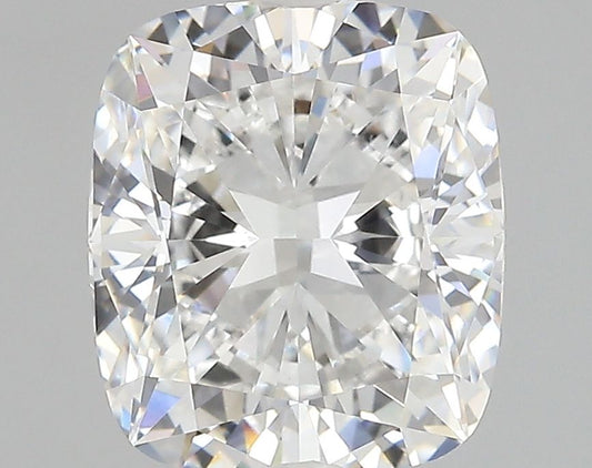 Lab-Grown CUSHION Diamond - 3.72 Carats, F Color, VS1 Clarity - Sustainable Luxury and Dazzling Brilliance-GIA·Certified