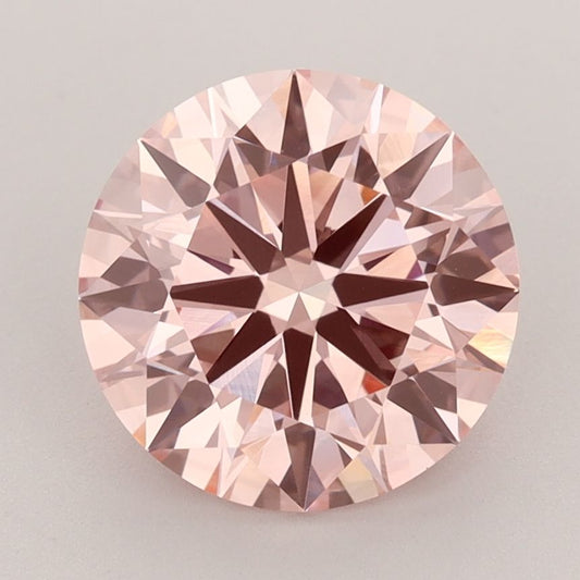 Lab-Grown ROUND Diamond - 3.11 Carat, Fancy Intense Pink Color, VVS2 Clarity | Sustainable Luxury, Dazzling Brilliance | IGI | Certified LG593366967