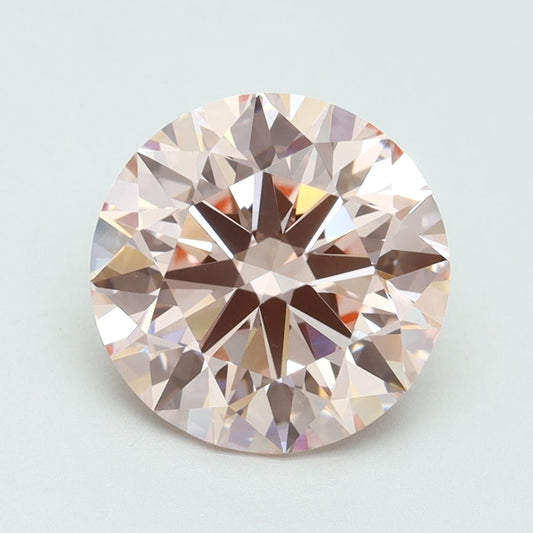 Lab-Grown ROUND Diamond - 3.21 Carat, Fancy Intense Pink Color, VS1 Clarity | Sustainable Luxury, Dazzling Brilliance | IGI | Certified LG616416784