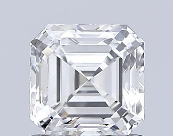 Lab-Grown Asscher Diamond - 1 Carats, E Color, VVS2 Clarity - Sustainable Luxury and Dazzling Brilliance-IGI·Certified