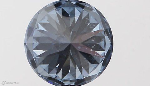 Lab-Grown ROUND Diamond - 0.56 Carat, Fancy Vivid Blue Color, VVS1 Clarity | Sustainable Luxury, Dazzling Brilliance | IGI | Certified LG538290490