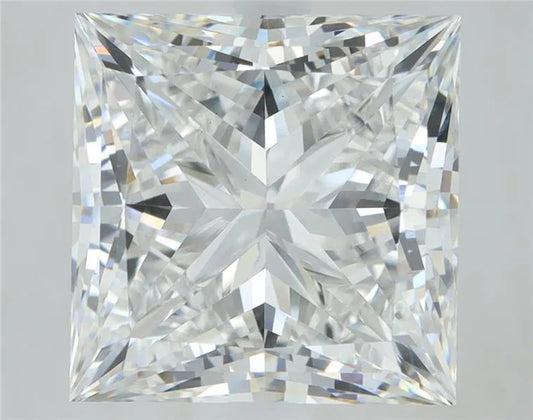 Lab-Grown Princess Diamond - 5.53 Carats, F Color, VS1 Clarity - Sustainable Luxury and Dazzling Brilliance-IGI·Certified