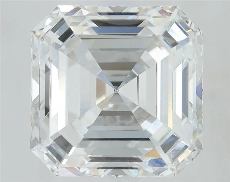 Lab-Grown Asscher Diamond - 3.99 Carats, F Color, VVS2 Clarity - Sustainable Luxury and Dazzling Brilliance-IGI·Certified