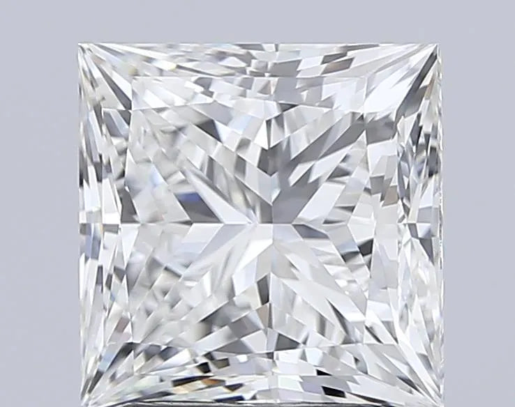 Lab-Grown Princess Diamond - 4.03 Carats, F Color, VVS2 Clarity - Sustainable Luxury and Dazzling Brilliance-IGI·Certified