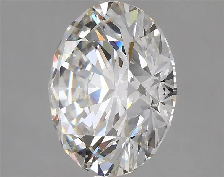 Lab-Grown Round Diamond - 3.53 Carats, F Color, VVS2 Clarity - Sustainable Luxury and Dazzling Brilliance-IGI·Certified