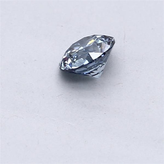 Lab-Grown ROUND Diamond - 0.31 Carat, Fancy Vivid Blue Color, I1 Clarity | Sustainable Luxury, Dazzling Brilliance | IGI | Certified LG553257405