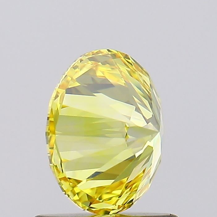 Lab-Grown ROUND Diamond - 1.09 Carat, Fancy Vivid Yellow Color, VVS2 Clarity | Sustainable Luxury, Dazzling Brilliance | IGI | Certified LG628475906