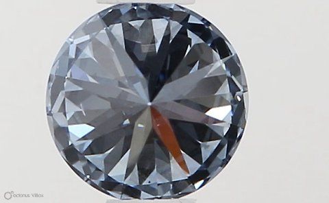 Lab-Grown ROUND Diamond - 0.37 Carat, Fancy Intense Blue Color, VS2 Clarity | Sustainable Luxury, Dazzling Brilliance | IGI | Certified LG593306134