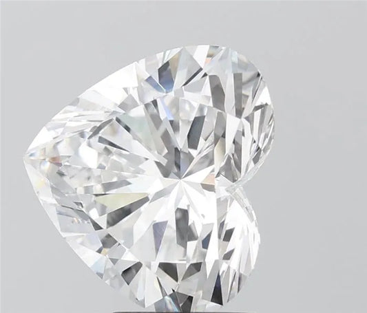 Lab-Grown Heart Diamond - 4.06 Carats, E Color, VVS2 Clarity - Sustainable Luxury and Dazzling Brilliance-IGI·Certified