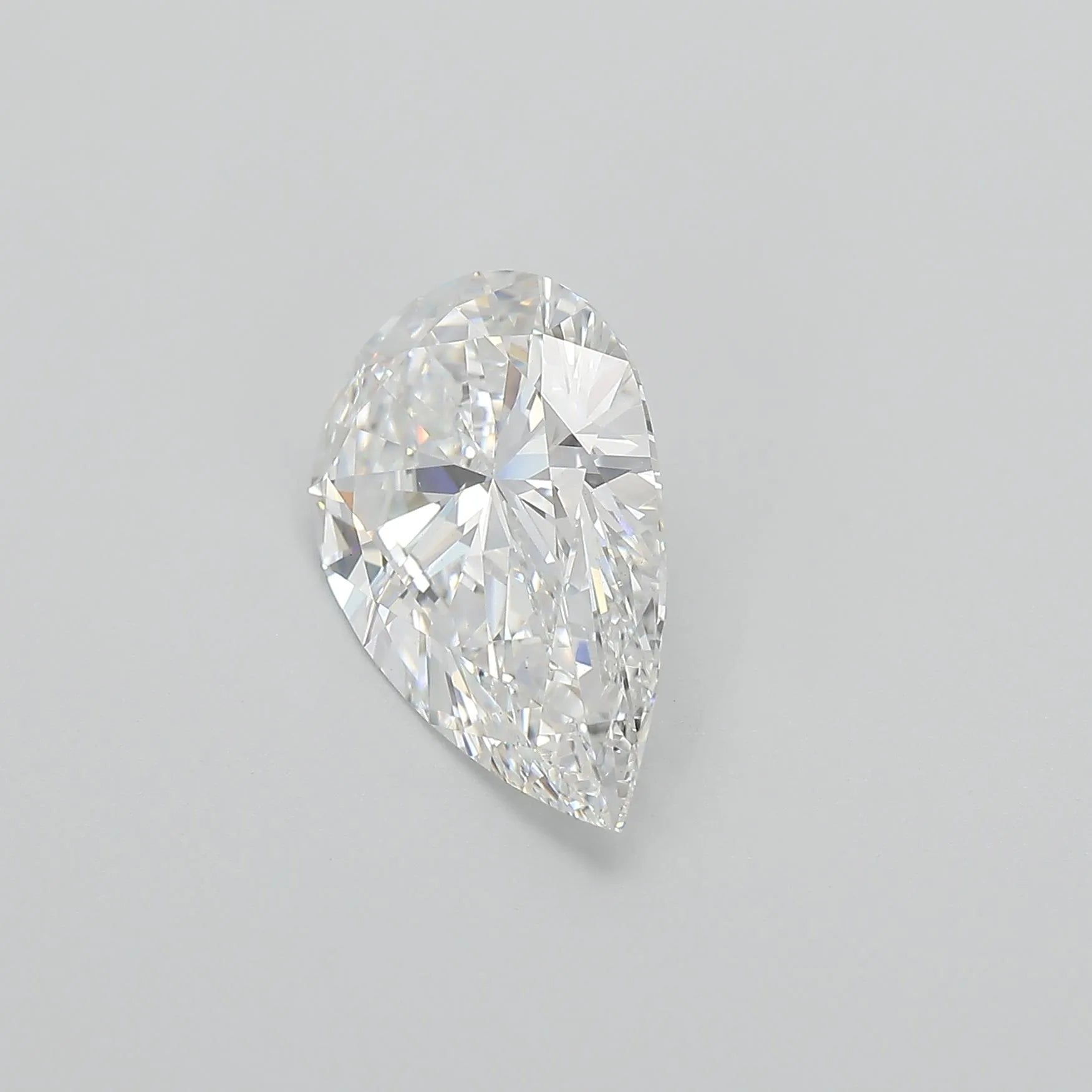 Lab-Grown Pear Diamond - 3.99 Carats, F Color, VS1 Clarity - Sustainable Luxury and Dazzling Brilliance-IGI·Certified