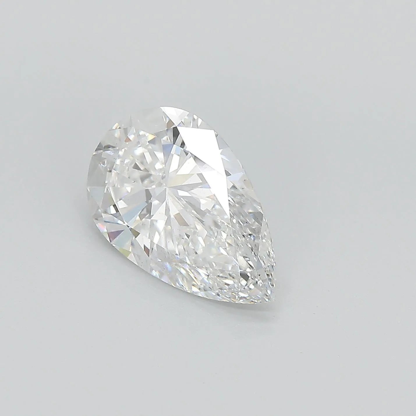 Lab-Grown Pear Diamond - 2.51 Carats, F Color, VS2 Clarity - Sustainable Luxury and Dazzling Brilliance-IGI·Certified