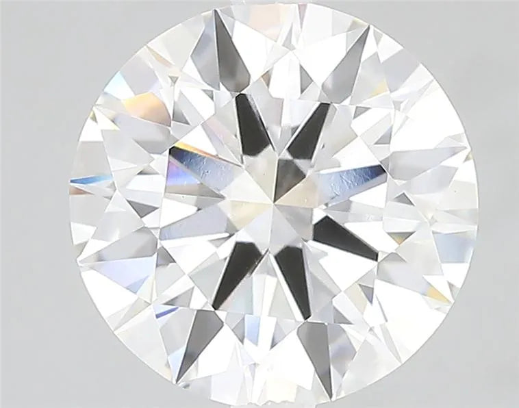 Lab-Grown Round Diamond - 4.08 Carats, F Color, VVS2 Clarity - Sustainable Luxury and Dazzling Brilliance-IGI·Certified