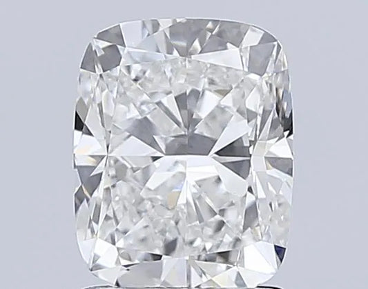 Lab-Grown Cushion Diamond - 2.5 Carats, F Color, VVS2 Clarity - Sustainable Luxury and Dazzling Brilliance-IGI·Certified