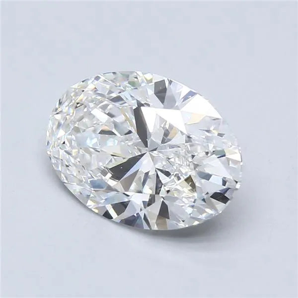 Lab-Grown Oval Diamond - 3.54 Carats, E Color, VS1 Clarity - Sustainable Luxury and Dazzling Brilliance-IGI·Certified