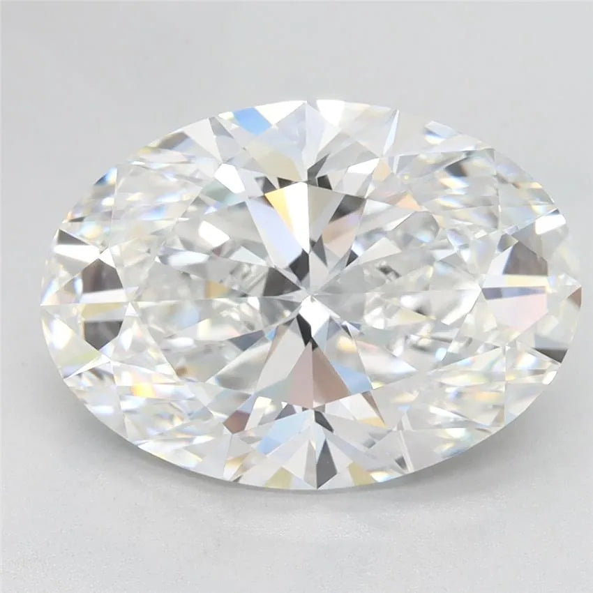 Lab-Grown Oval Diamond - 3.57 Carats, E Color, VVS2 Clarity - Sustainable Luxury and Dazzling Brilliance-IGI·Certified