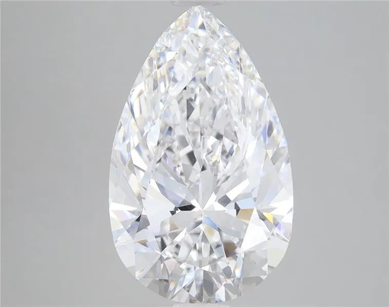 Lab-Grown Pear Diamond - 4.01 Carats, D Color, VVS2 Clarity - Sustainable Luxury and Dazzling Brilliance-IGI·Certified