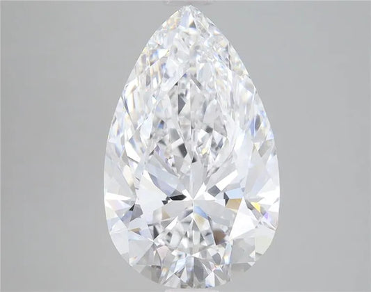 Lab-Grown Pear Diamond - 4.01 Carats, D Color, VVS2 Clarity - Sustainable Luxury and Dazzling Brilliance-IGI·Certified