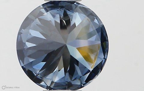 Lab-Grown ROUND Diamond - 0.5 Carat, Fancy Vivid Blue Color, VS2 Clarity | Sustainable Luxury, Dazzling Brilliance | IGI | Certified LG564379393