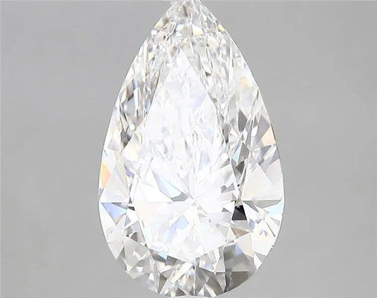 Lab-Grown Pear Diamond - 2.6 Carats, D Color, VVS2 Clarity - Sustainable Luxury and Dazzling Brilliance-IGI·Certified