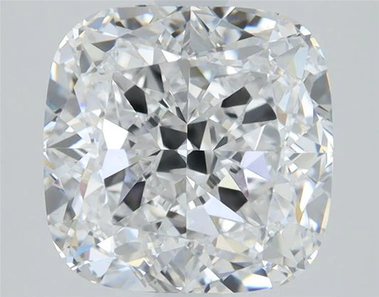 Lab-Grown Cushion Diamond - 3.1 Carats, E Color, VVS2 Clarity - Sustainable Luxury and Dazzling Brilliance-IGI·Certified