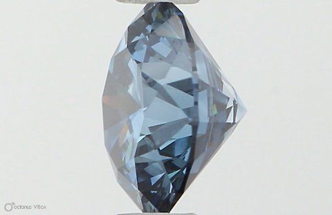 Lab-Grown ROUND Diamond - 0.7 Carat, Fancy Vivid Blue Color, VVS1 Clarity | Sustainable Luxury, Dazzling Brilliance | IGI | Certified LG564379327