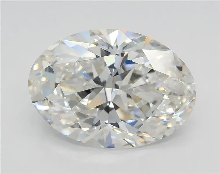 Lab-Grown Oval Diamond - 3.54 Carats, F Color, VVS2 Clarity - Sustainable Luxury and Dazzling Brilliance-IGI·Certified