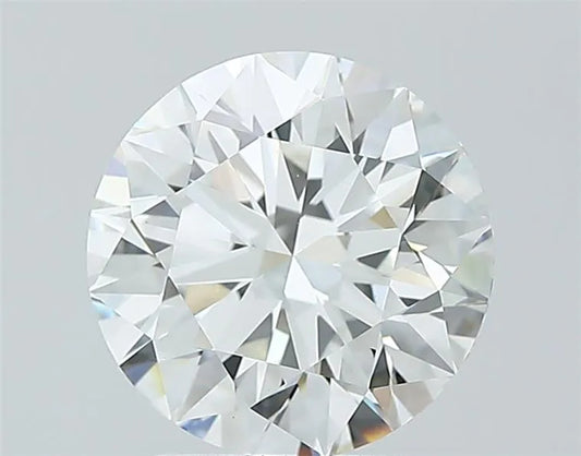 Lab-Grown Round Diamond - 2.51 Carats, F Color, VVS2 Clarity - Sustainable Luxury and Dazzling Brilliance-IGI·Certified