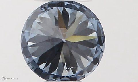 Lab-Grown ROUND Diamond - 0.34 Carat, Fancy Intense Blue Color, SI1 Clarity | Sustainable Luxury, Dazzling Brilliance | IGI | Certified LG546229896