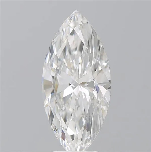 Lab-Grown Marquise Diamond - 4.02 Carats, E Color, VVS2 Clarity - Sustainable Luxury and Dazzling Brilliance-IGI·Certified