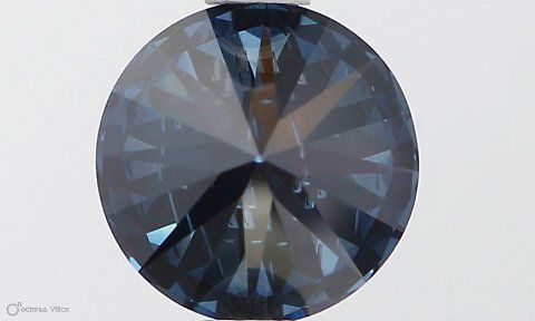 Lab-Grown ROUND Diamond - 1.02 Carat, Fancy Vivid Blue Color, SI2 Clarity | Sustainable Luxury, Dazzling Brilliance | IGI | Certified LG538290367