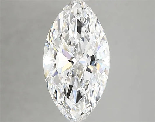 Lab-Grown Marquise Diamond - 3.01 Carats, D Color, VVS2 Clarity - Sustainable Luxury and Dazzling Brilliance-IGI·Certified