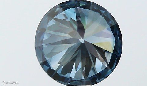 Lab-Grown ROUND Diamond - 0.8 Carat, Fancy Intense Blue Color, VS1 Clarity | Sustainable Luxury, Dazzling Brilliance | IGI | Certified LG564379387