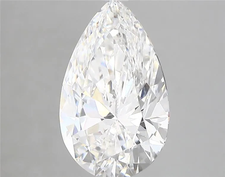 Lab-Grown Pear Diamond - 2.45 Carats, E Color, VVS2 Clarity - Sustainable Luxury and Dazzling Brilliance-IGI·Certified