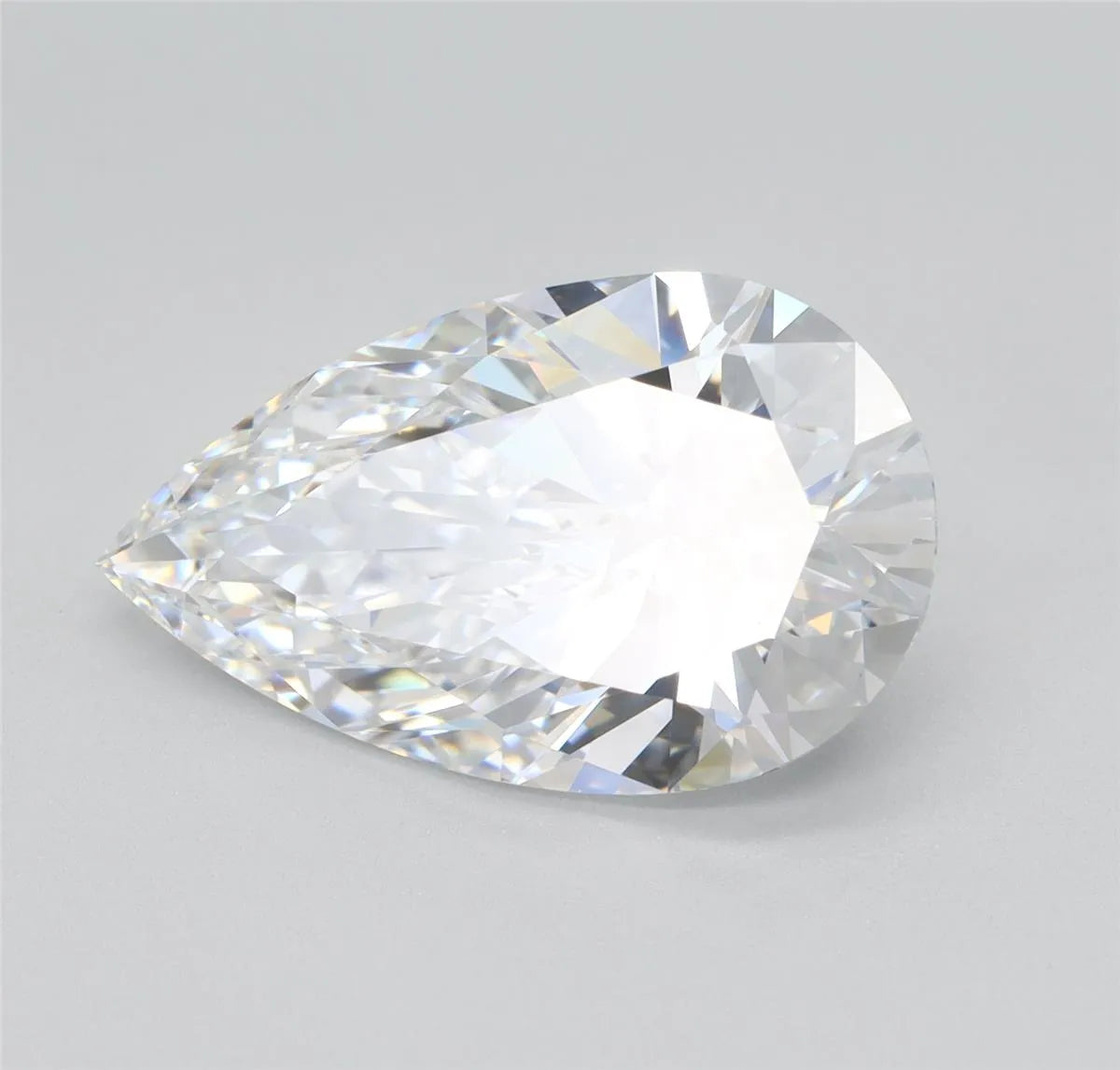 Lab-Grown Pear Diamond - 4.01 Carats, E Color, VVS2 Clarity - Sustainable Luxury and Dazzling Brilliance-IGI·Certified