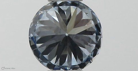 Lab-Grown ROUND Diamond - 0.34 Carat, Fancy Blue Color, IF Clarity | Sustainable Luxury, Dazzling Brilliance | IGI | Certified LG564379337