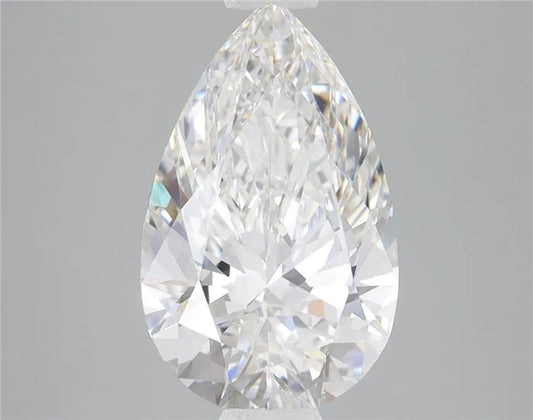 Lab-Grown Pear Diamond - 3.09 Carats, F Color, VVS2 Clarity - Sustainable Luxury and Dazzling Brilliance-IGI·Certified