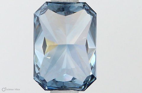 Lab-Grown RADIANT Diamond - 1.04 Carat, Fancy Vivid Blue Color, VVS2 Clarity | Sustainable Luxury, Dazzling Brilliance | IGI | Certified LG564379161